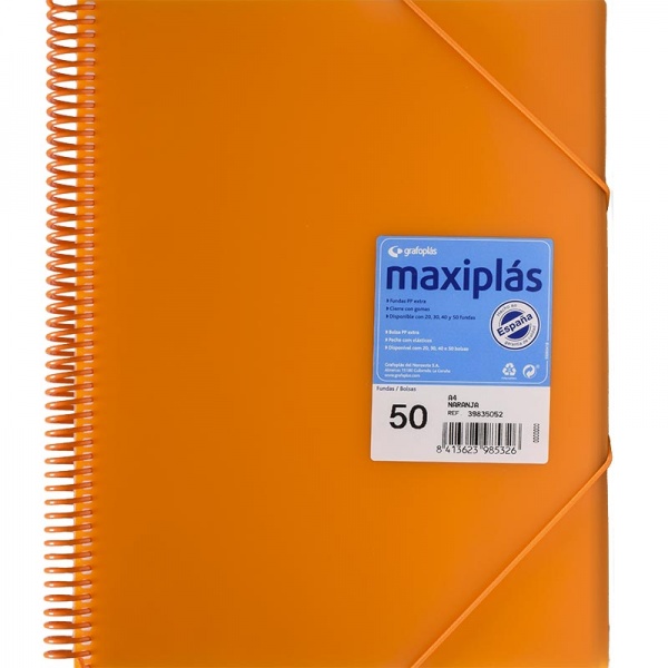 carpeta_plastica_con_gomas_50_fundas_naranja